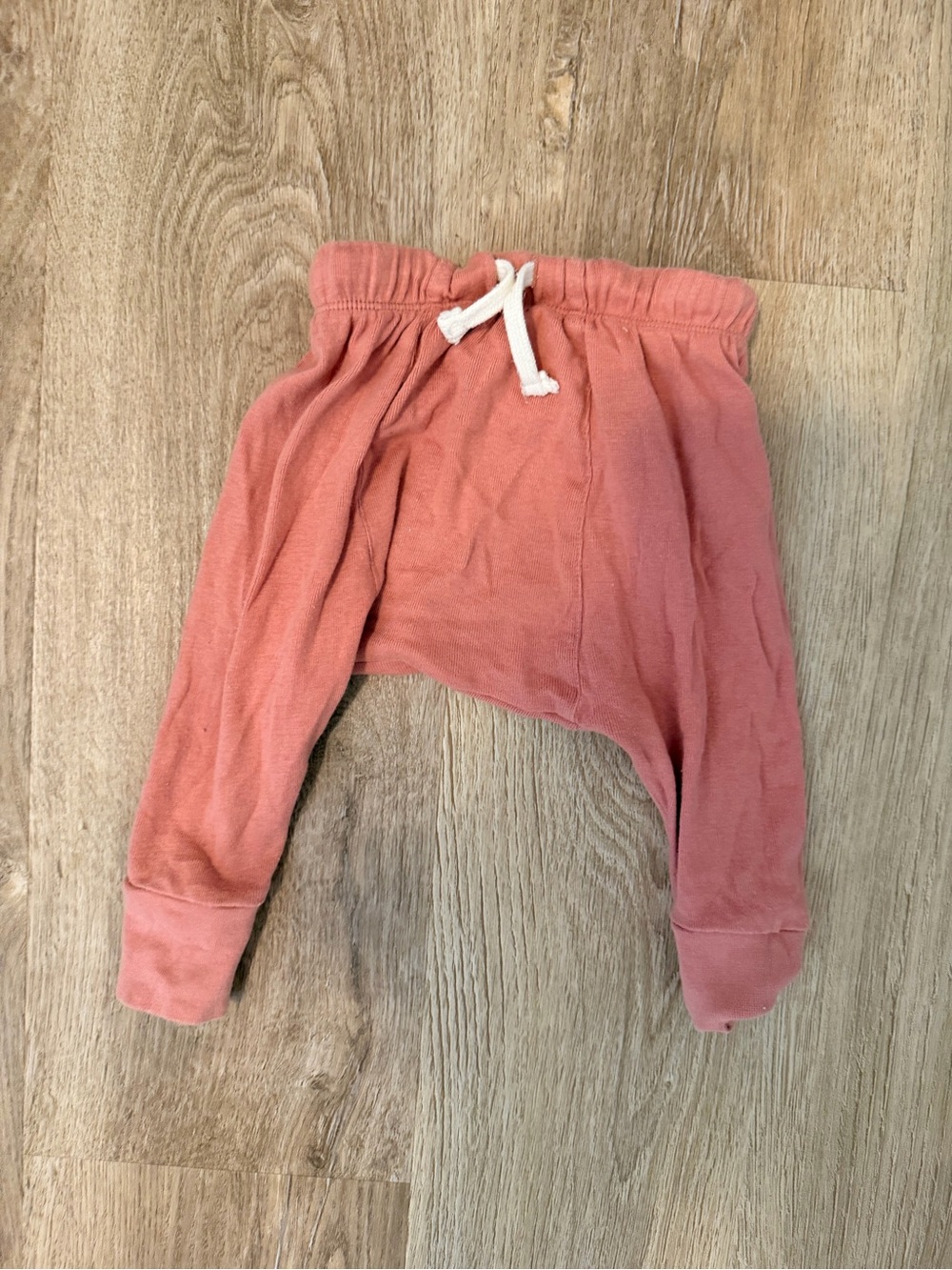 Organic 0-3month Drawstring Jogger Bottoms